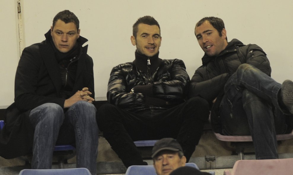 Tomislav Erceg, Stipe Pletikosa i Igor Tudor, Hajduk-Zagreb, Prva HNL 2008-09