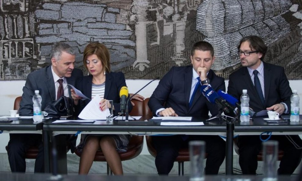 Poduzetnici Mikel Civljak, Ana Mandac, Mario Turalija i Mario Antonić