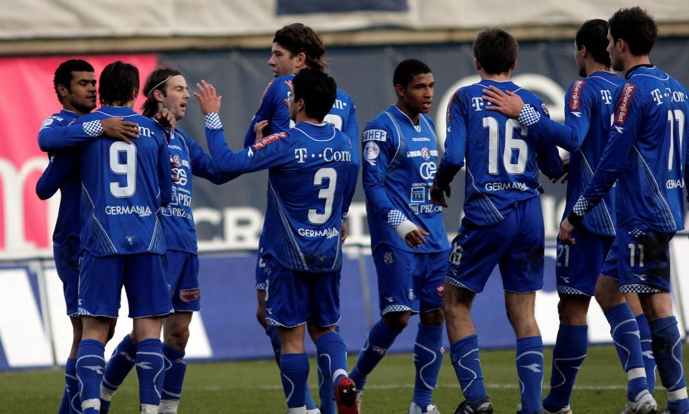 Dinamo, slavlje, Prva HNL 2008-09