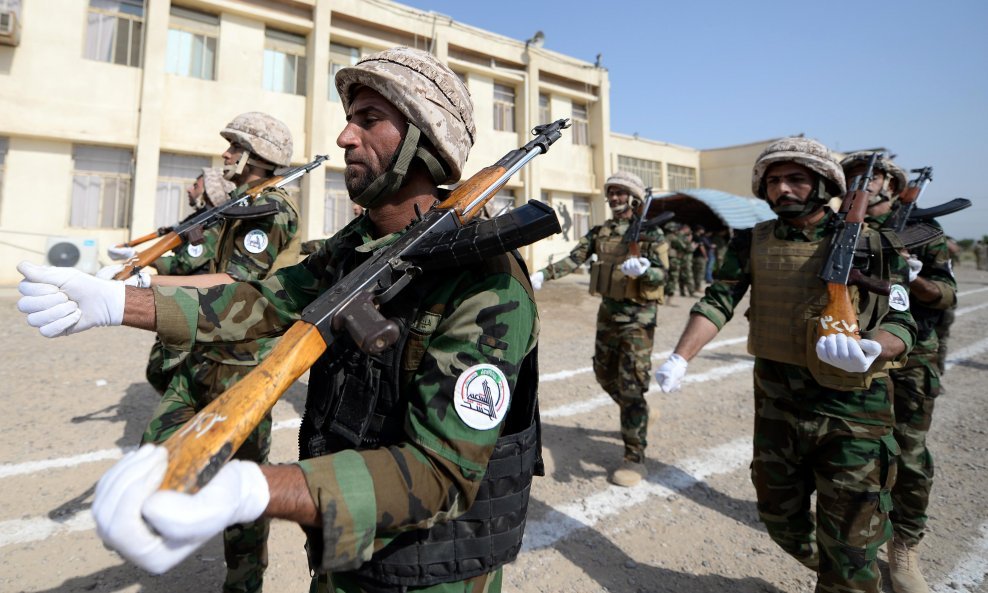 Arhivska fotografija / Irački vojnici u zračnoj bazi Balad