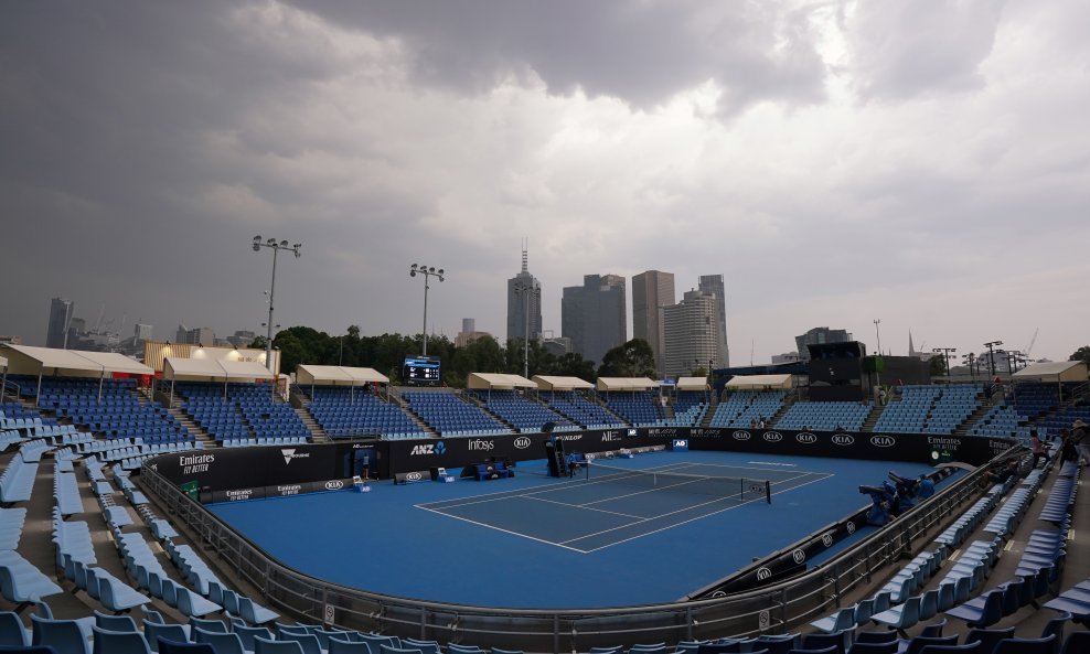 Grmljavinsko nevrijeme na Australian Openu uoči mečeva pokvarilo je kvalitetu zraka