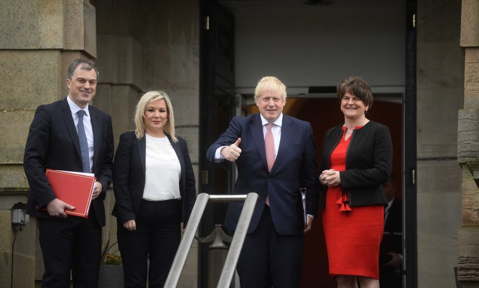 Boris Johnson u Sjevernoj Irskoj