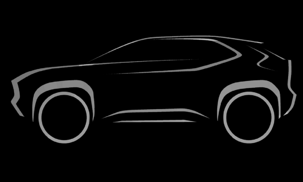 Skica Toyotinog novog malog SUV-a, a premijera će biti na autosalonu u Ženevi u ožujku