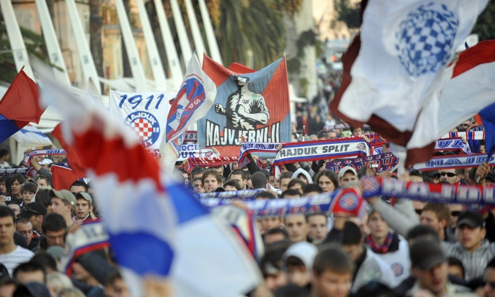 Torcidin prosvjed - pjesma podrške Hajduku