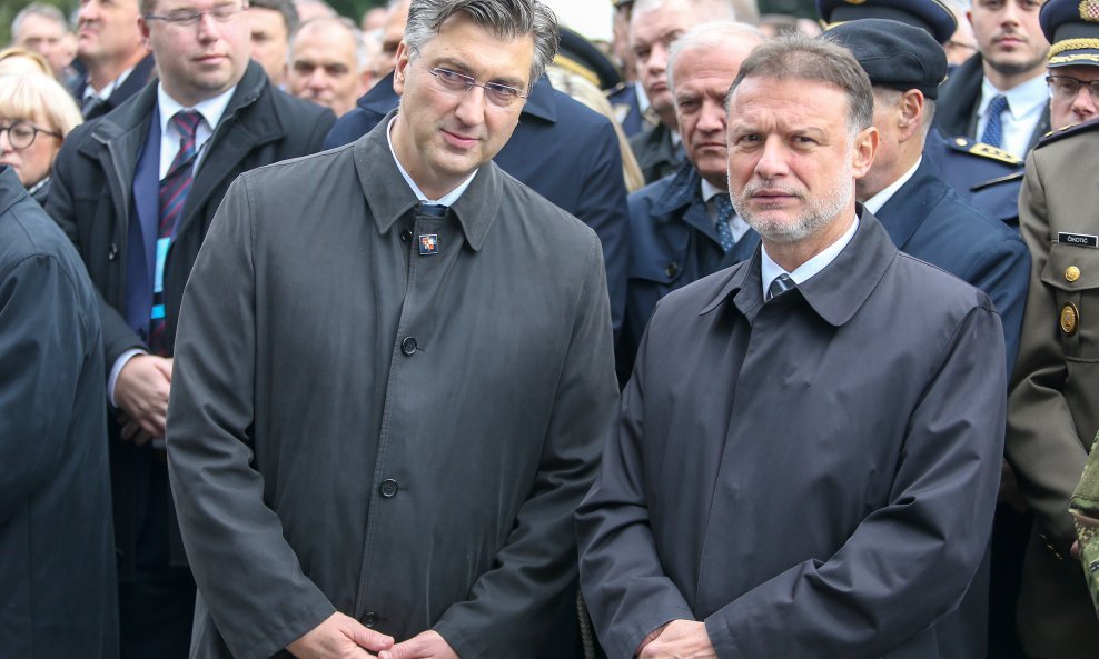 Andrej Plenković i Gordan Jandroković