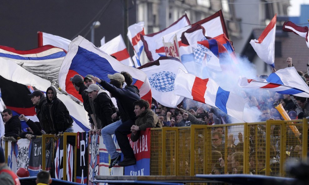 Torcida u Zaprešiću, inter hajduk