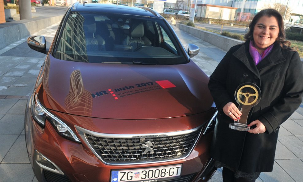 Gordana Brlek i Peugeot 3008