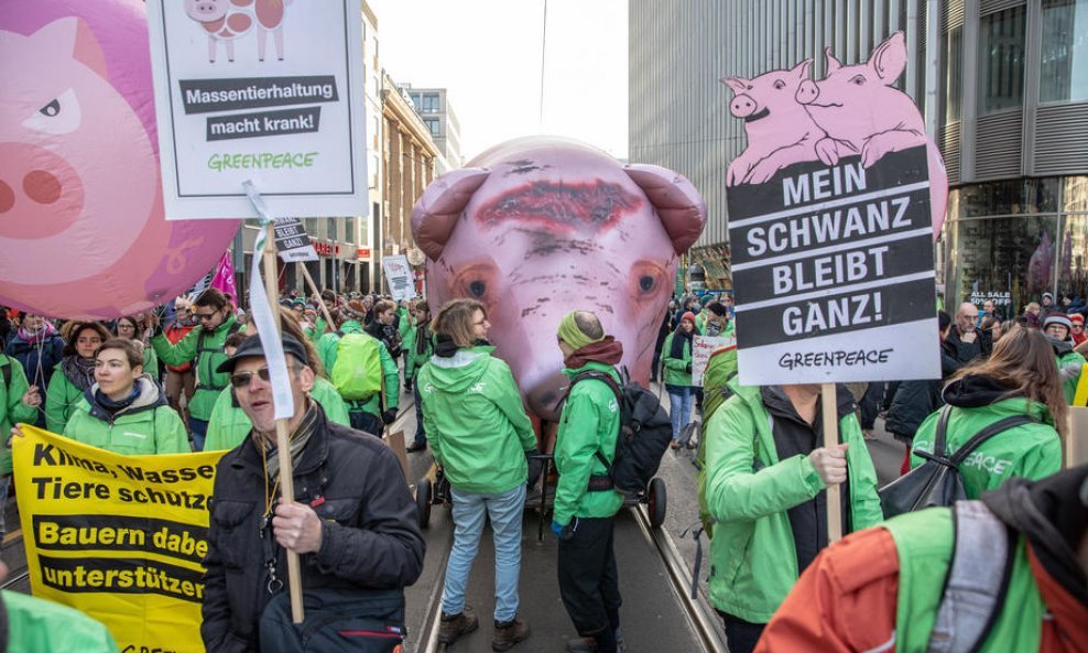Prosvjed Zelenih u Berlinu