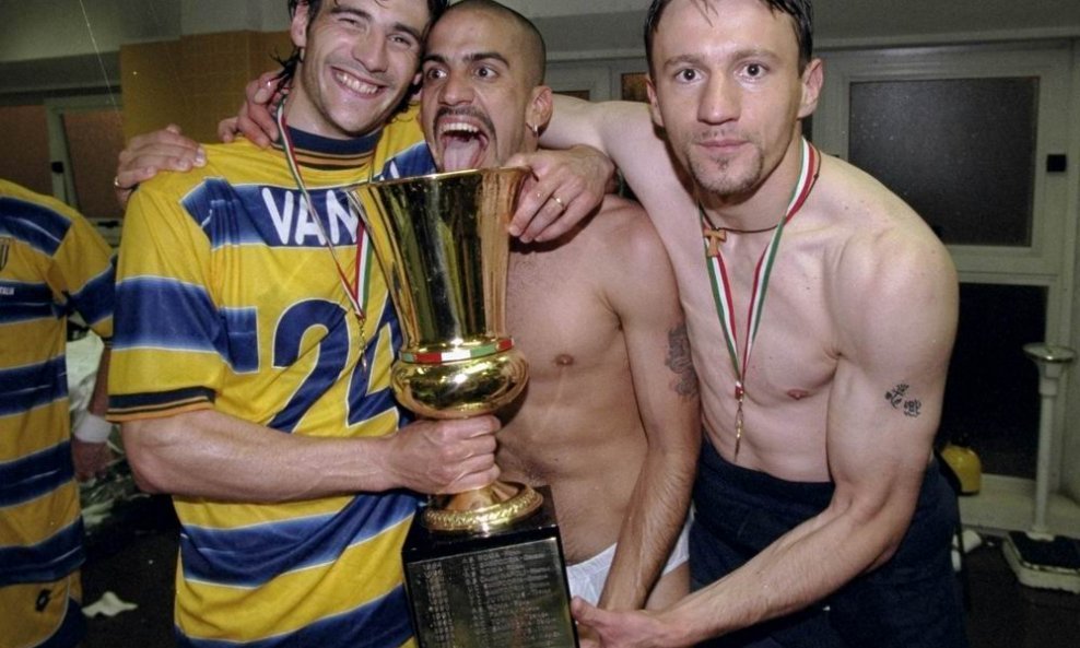 Paulo Vanoli, Juan Veron i Mario Stanić