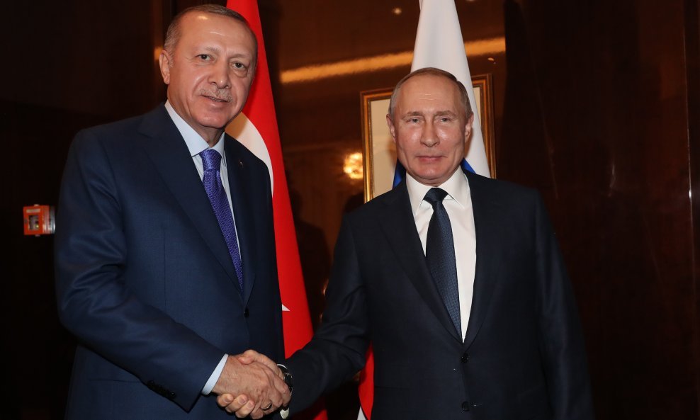 Recep Tayyip Erdogan, Vladimir Putin