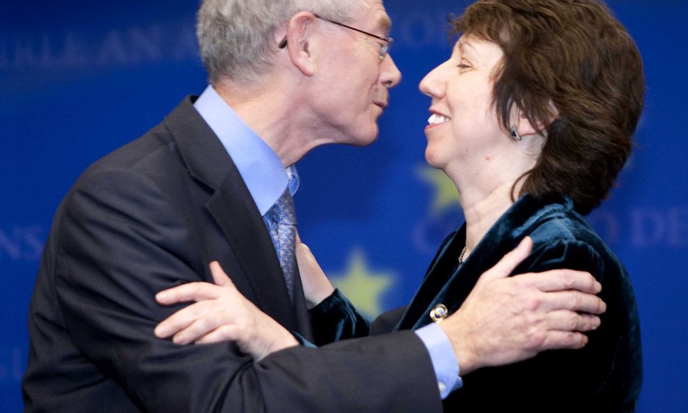 Herman van Rompuy i Catherine Ashton