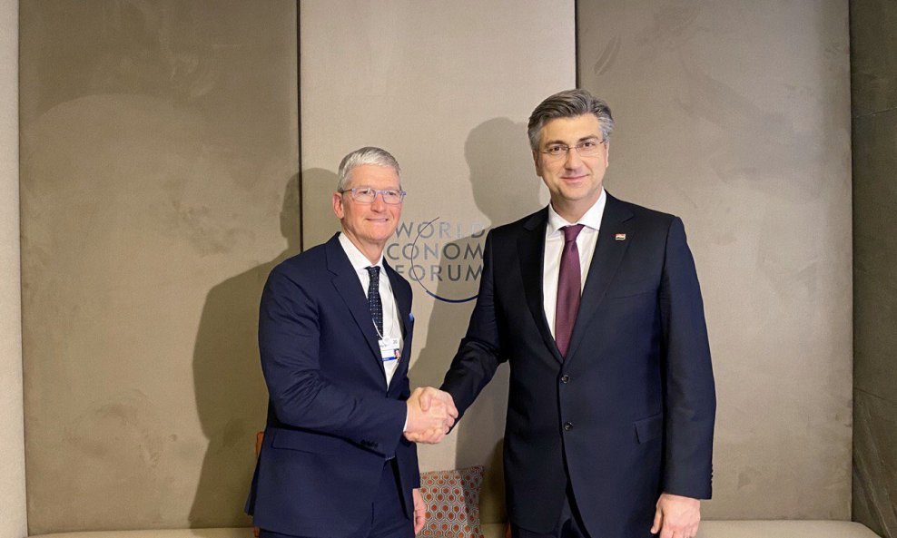 Andrej Plenković i Tim Cook