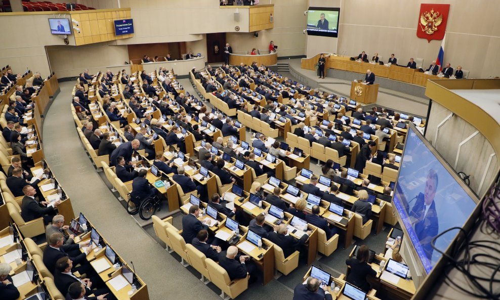 Duma podržala Putinovu reformu u prvom čitanju