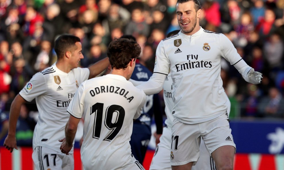 Lucas Vazquez, Odriozola i Gareth Bale