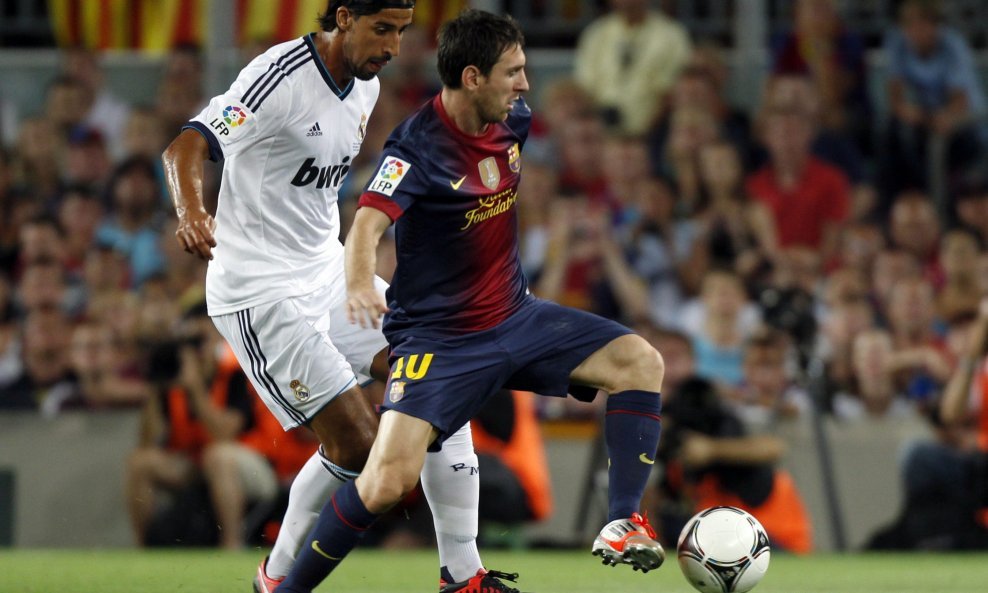 Lionel Messi Sami Khedira FC Barcelona Real Madrid El Clasico