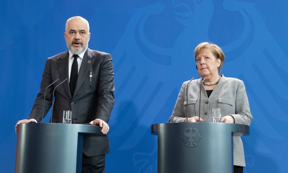 Angela Merkel i Edi Rama