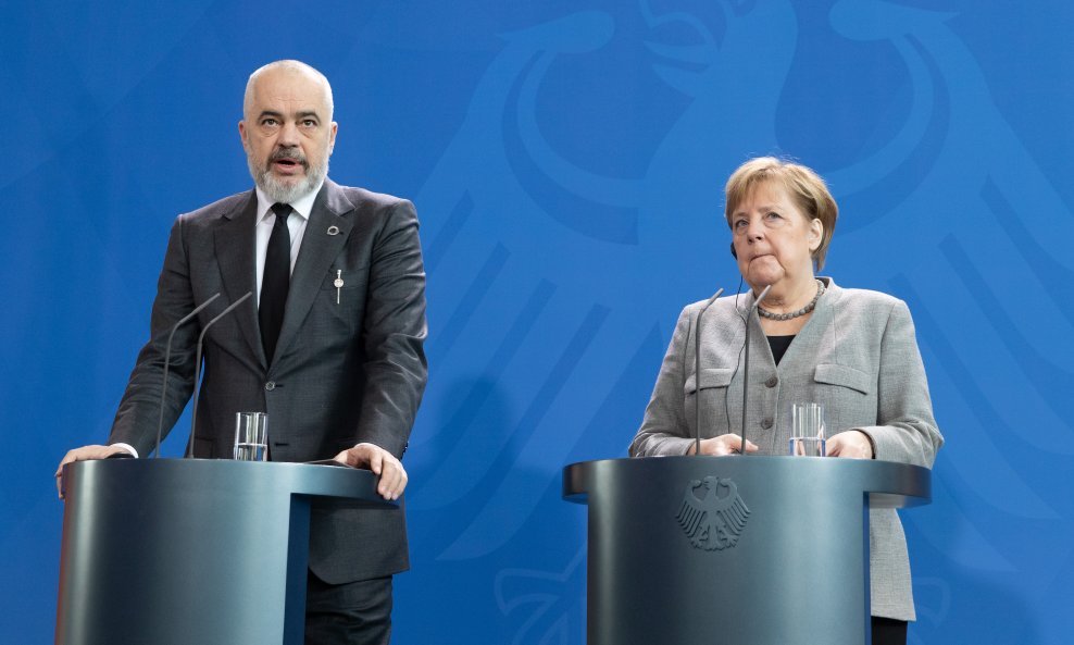 Angela Merkel i Edi Rama