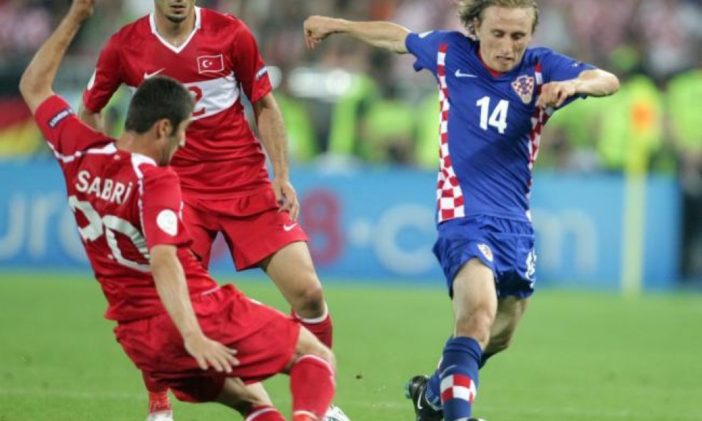 Luka Modrić 2008. na Euru