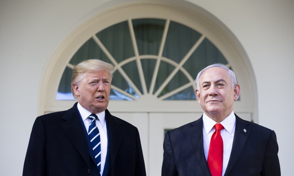 Donald Trump i Benjamin Netanyahu