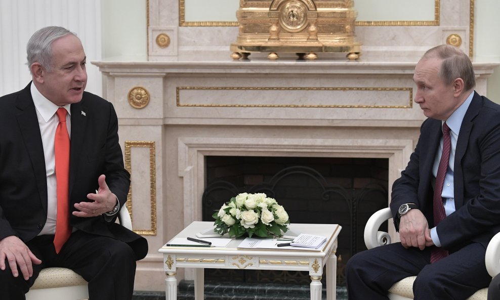 Benjamin Netanyahu i Vladimir Putin