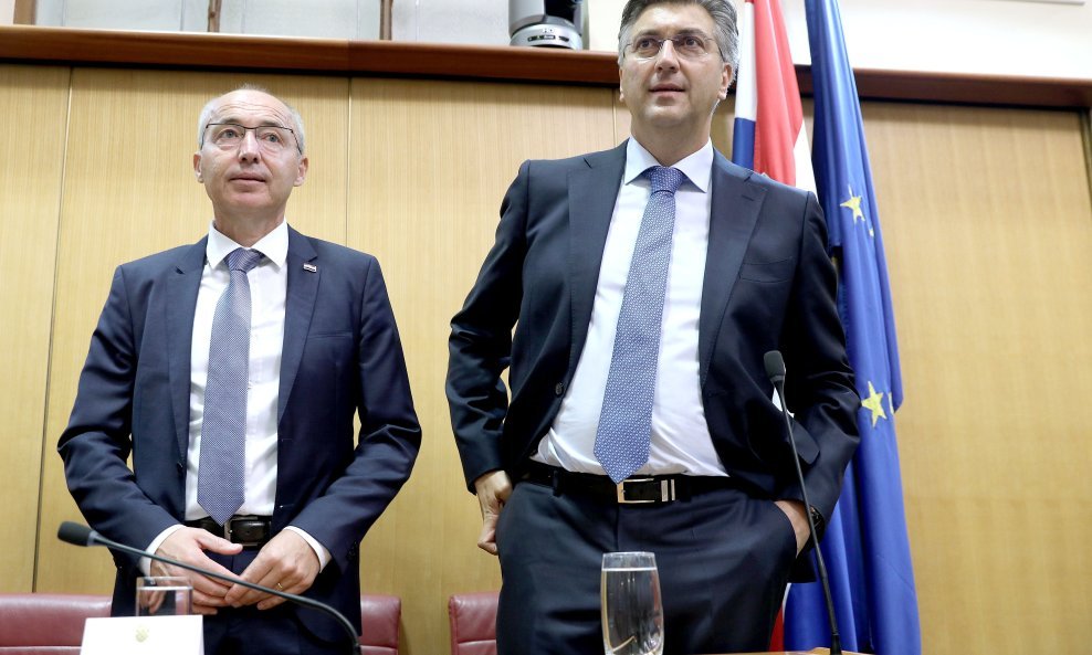 Damir Krstićević, Andrej Plenković