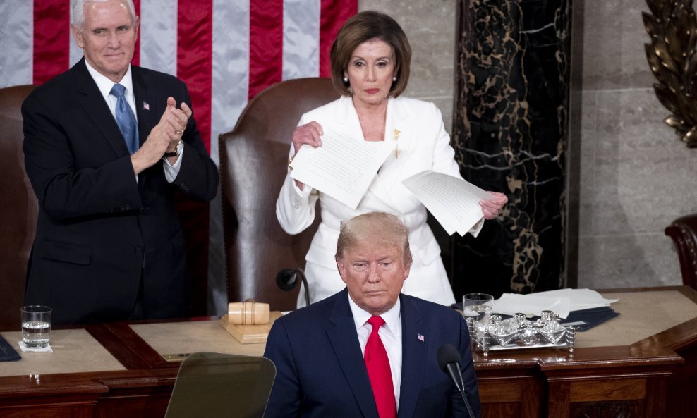 Donald Trump, Nancy Pelosi