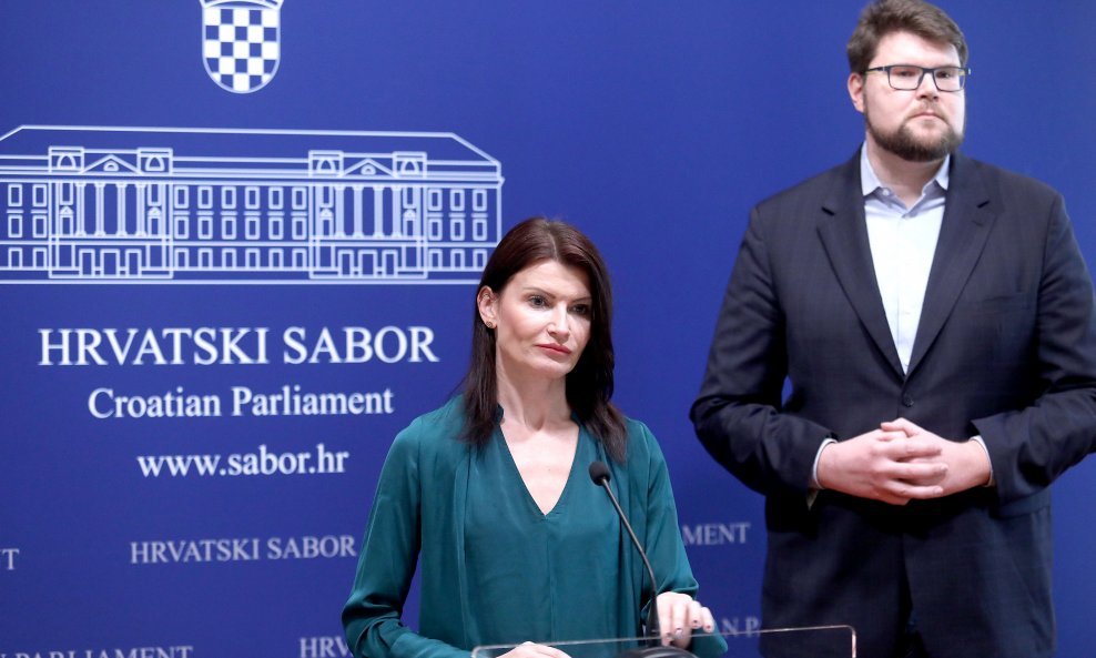 Sabina Glasovac i Peđa Grbin