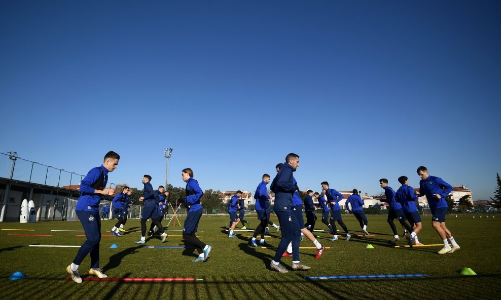 NK Dinamo - trening prve momčadi na pripremama u Rovinju