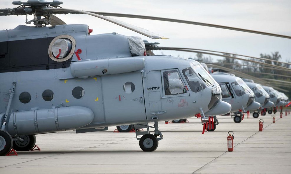 Svih deset helikoptera Mi-171sh prizemljeno je zbog učestalih kvarova
