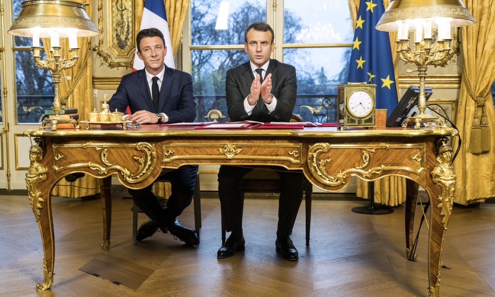 Benjamin Griveaux, Emmanuel Macron