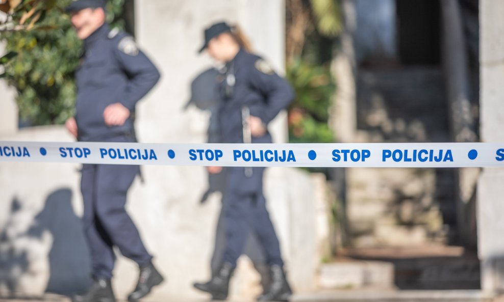 Policijski očevid - ilustracija