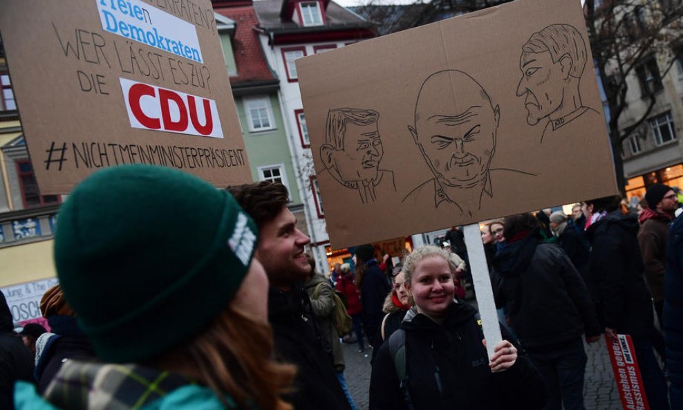 Prosvjed u Erfurtu