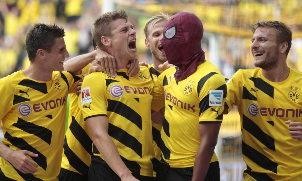 Aubameyang Borussia Dortmund Spiderman