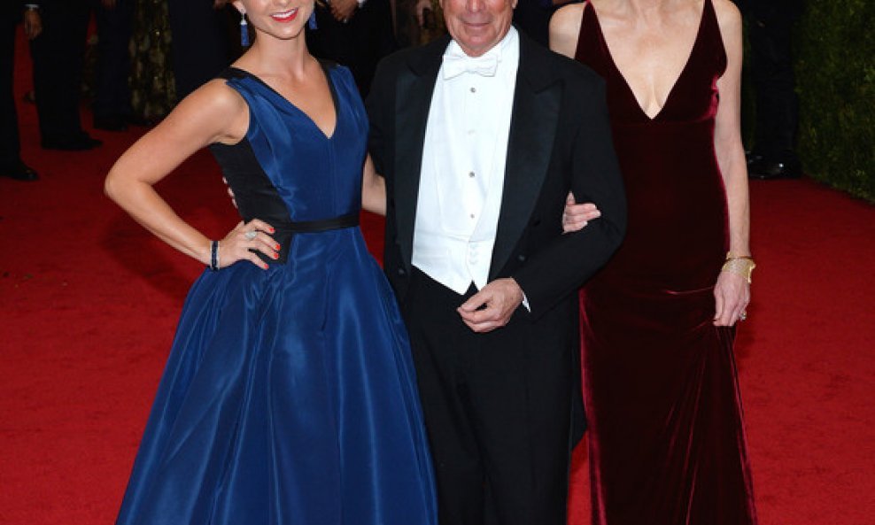 Michael Bloomberg sa kćeri Georginom (lijevo) i partnericom Dianom Taylor