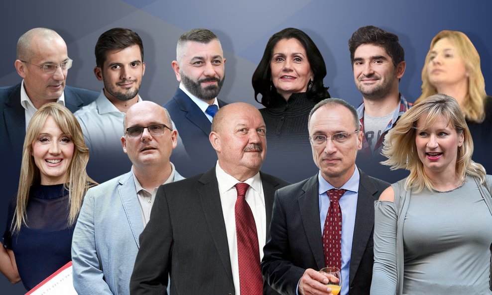 Jadranka Žarković, Julije Domac, Marijan Mareković, Dragan Lozančić, Melita Mulić, 
Orsat Miljenić, Bartol Šimunić, Nikola Jelić, Mirjam Katulić, Velibor Mačkić, Dragana Podner