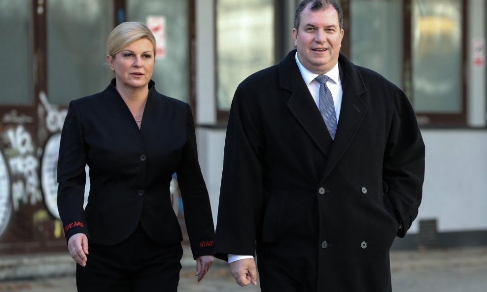 Kolinda Grabar Kitarović i Jakov Kitarović