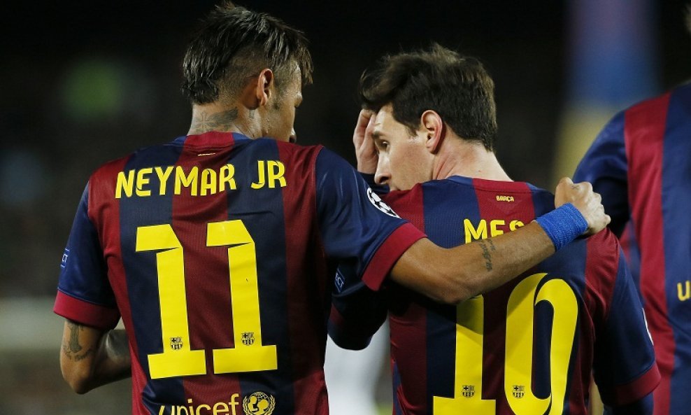 Neymar, Messi