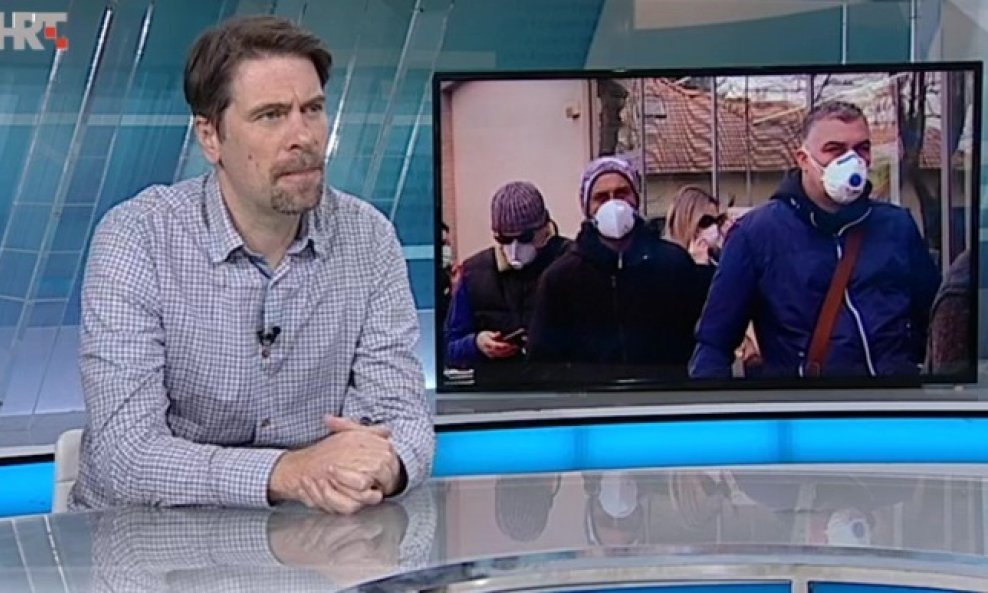 Marko Kutleša, infektolog Klinike za infektivne bolesti 'Dr. Fran Mihaljević'