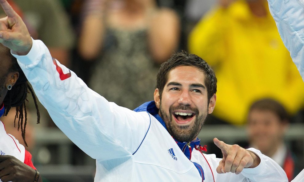 Nikola Karabatić -  u stilu Usanina Bolta u Londonu 2012