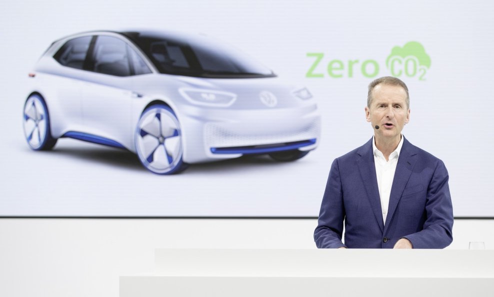 Dr. Herbert Diess na godišnjoj konferenciji Volkswagen AG-a za medije u prosincu 2019.