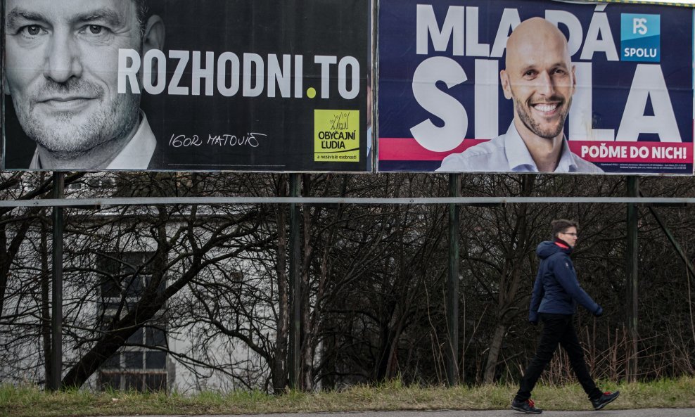 Ilustracija - kandidati na izborima u Slovačkoj