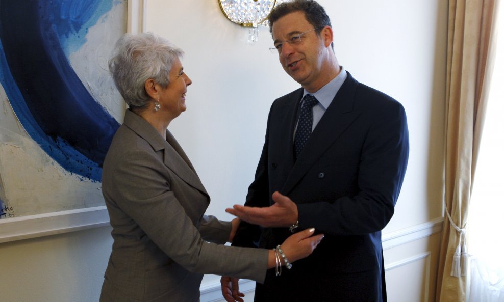 Jadranka Kosor i Serge Brammertz