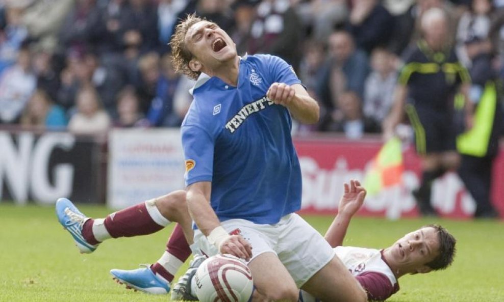 Nikica Jelavić Glasgow Rangers 2010