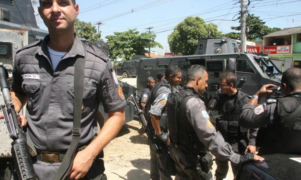 Brazilska policija u favelama