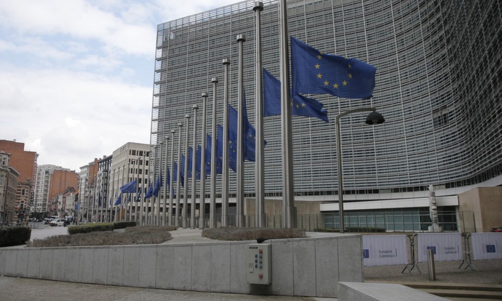 Sjedište Europske komisije - ilustracja