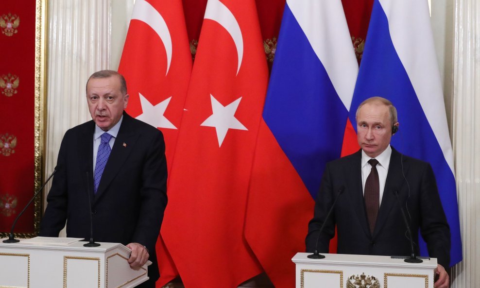 Recep Tayyip Erdogan i Vladimir Putin