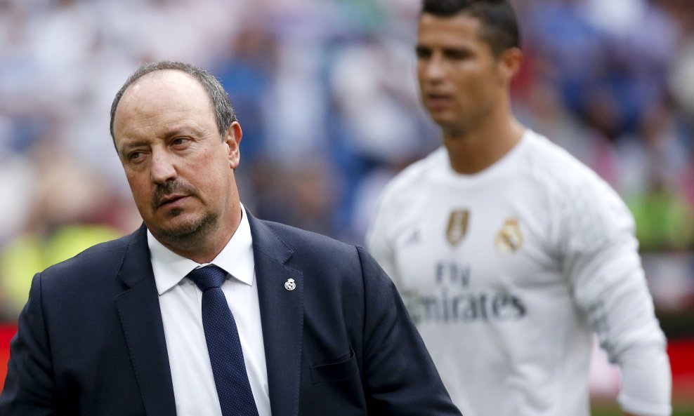 Cristiano Ronaldo Rafael Benitez Real Madrid