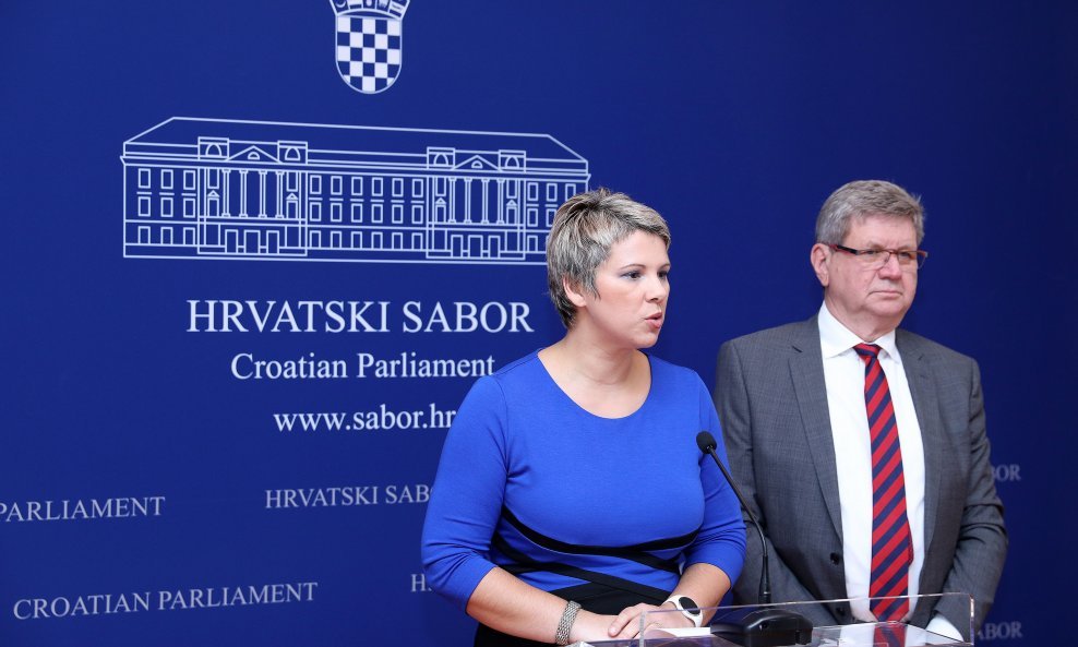 Marina Kasunić Peris i Mirando Mrsić