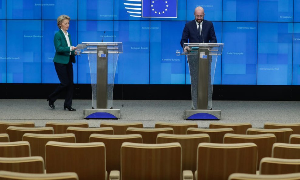 Ursula Von Der Leyen i Charles Michel