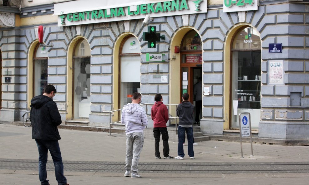 Osijek, ilustracija, koronavirus